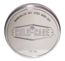 Image of COLD-CASE Radiator Cap Cover, Polished Billet Aluminum Cover