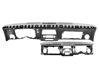 Image of 1967 Firebird Dash Housing Metal Frame Assembly, With Air Conditioning
