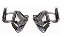 Image of 1967 - 1969 Hood Hinge Set with Attached Springs, Heavy Duty