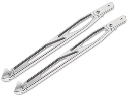 Image of 1967 - 1969 Firebird Billet Aluminum Fender Bar Braces, Polished