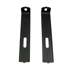 Image of 1974 - 1978 Firebird Upper Radiator Core Support to Nose Headlight Bumper Alignment Brackets, 527359