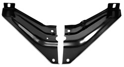 Image of 1969 Firebird and Trans Am Radiator Core Support To Fender Side Support Brace Gussets