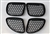 Image of 1998 - 2002 Firebird Trans Am Fender Air Vent Grille Fillers Set, Complete 4 Piece Kit