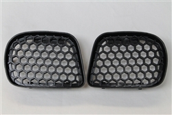 Image of 1998 - 2002 Firebird Trans Am Fender Air Vent Grille Fillers UPPER Set, 2 Piece Kit