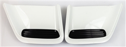Image of 1993 - 1997 Firebird and Trans Am Hood Scoops, NOS, GM, Pair, White