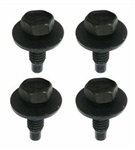Image of 1967 - 1981 Firebird Trunk Deck Lid Mounting Bolts , Set of 4