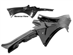 Image of 1969 Firebird Convertible Inner Quarter Panel Metal Support Brace Structure, Right Hand