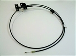 Image of 1982 - 1992 Firebird Hood Release Cable and Handle Assembly