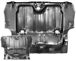 Image of 1968 Complete Trunk Floor Pan Assembly