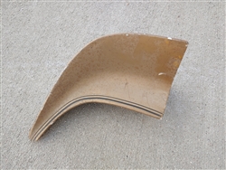 Image of 1970 - 1978 Firebird and Trans Am Rear Spoiler LH Corner End Piece, Original GM Used