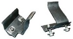 Image of 1976 - 1978 Firebird Trans Am Front Spoiler Connector Brackets with Hardware, Pair