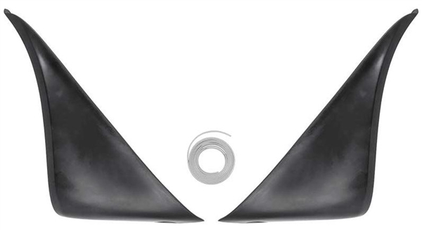 Image of 1979 - 1981 Trans Am Urethane OE Style Rear Wheel Spoiler Flares, LH and RH Pair