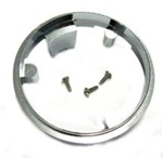 Image of 1967 Firebird Wood Steering Sport Wheel Hub Collar Ring ( Chrome Plated Pot Metal )