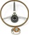 Image of 1969 Firebird Deluxe Wood Sport Steering Wheel Kit