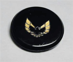 Image of 1970 - 1981 Firebird And Trans Am Formula Steering Wheel Horn Button Insert, Correct Style Lucite with Locating Tab, Gold