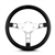 Image of 1969 - 1981 Firebird Trans Am Lecarra Billet Aluminum and Leather Wrap Formula Steering Wheel 1-1/8" Fat Grip, Black Leather with Polished Spokes