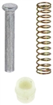 Image of 1967 - 1968 Firebird Horn Contact Plunger, Spring, and Wedge Retainer