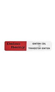 Image of 1967 Delco Remy Transistorized Ignition Coil Decal