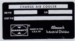 Image of 1989 Turbo Trans Am Engine Compartment Intercooler Decal