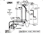 1985 Firebird Emission Hose Routing Decal 5.0F
