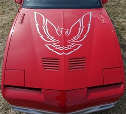 Image of 1985 - 1987 Trans Am Hood Bird Only, 38 Inch X 41 Inch