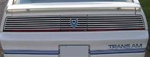 Image of 1984 "Trans Am" 15th Anniversary Rear Bumper Name Decal