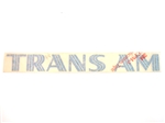 Image of 1973 - 1975 Trans Am Fender Decal with Clear Backing, Each