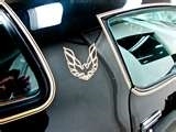 Image of 1976 - 1978 Trans Am Sail Quarter Panel "Bird" German Special Edition, Each