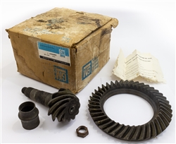 Image of 4.10 Ring Gear & Pinion for 12 Bolt Rear End, NOS GM # 3961409