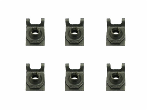 Firebird Central | 1967 - 1981 Firebird Rear Leaf Spring Mounting Cup J-Nut  Clip, 6 Piece, Purchase Today!