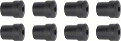 Image of 1970 - 1981 Firebird and Trans Am Rear Leaf Spring Shackle Bushings Set, 8 Pieces