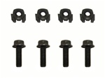 Image of 1967 - 1981 Firebird Front Lower Shock Mounting Bolts and Clips Set