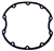 Image of 1967 - 1969 Pontiac Firebird Rear End Cover Gasket, 8.2 10 Bolt