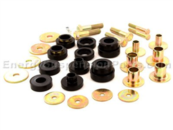 Image of 1973 - 1975 Pontiac Firebird and Trans Am Black Polyurethane Body Bushings Set