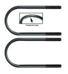 1970 - 1981 Firebird and Trans Am Correct OE Style Rear End Axle Housing Tube U-Bolts 6-3/4", Pair