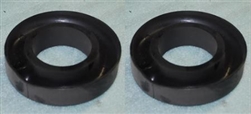 Image of 1967 - 1981 Control A-Arm Coil Spring Isolators Set (Speed Tech), Lower, Tubular, Pair