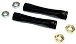 Image of 1967-1968 Detroit Speed Firebird Billet Tie Rod Adjuster Sleeves, Black