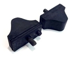 Image of 1968 - 1969 Firebird Lower Control A-Arm Rubber Bumper Stoppers, Pair