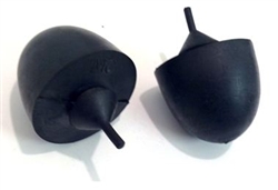 Image of 1967 - 1969 Firebird Upper Control A-Arm Rubber Bumper Stoppers, Pair
