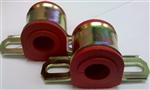 Image of 1967 - 1981 Firebird Front Sway Bar Bushings, With Mounting Brackets, 13/16" Poly