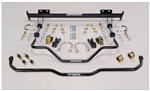 Image of 1967 - 1969 Firebird Front and Rear Hotchkis Sport Suspension Sway Bars Kit With Chassis Brace Set