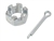 Image of Firebird Upper Ball Joint and Idler Arm Castle Nut, Each