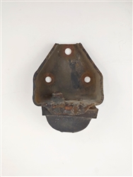 Image of 1970 - 1974 Firebird Rear End Axle Frame Rubber Bumper Stopper Bracket, Used GM Each