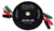 Image of Retractable Test Lead Reel Wire with Alligator Clips, 3 Lead x 10'