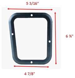 Image of 1967 Firebird Floor Shifter Boot Mounting Ring for Models with Consoles