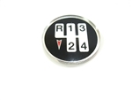 Image of  1970 - 1977 Firebird Four Speed Shifter Knob Insert