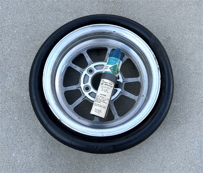 Image of 1982 - 1992 Firebird Space Saver Spare Tire and Wheel Inflator Kit, Original GM Used