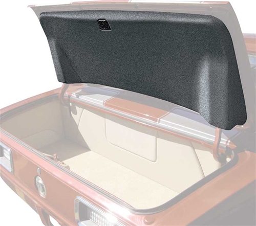 Discontinued*** 1967 - 1969 Firebird Custom Trunk Deck Lid Inner Liner ABS  Cover