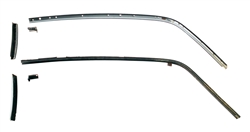 Image of 1970 - 1981 Firebird Roof Rail Weatherstrip Channels for Hardtop