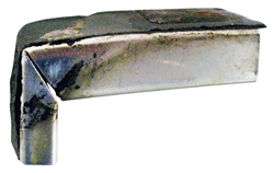 Image of 1970 - 1981 Firebird Roof Rail Weatherstrip Channel for Hardtop, Corner Piece Right Hand, Used GM